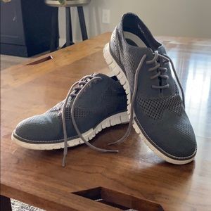 Cole Haan ZEROGRAND suede oxfords